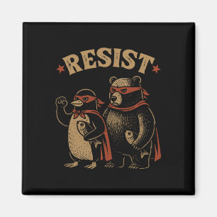 Imã Pinguim Urso Pinguim Para Cima Resiste Pinguins En