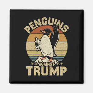 Imã Pinguins Com Nadadeiras Para Cima Resistem Pinguin