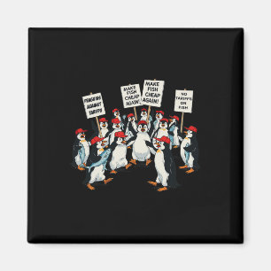Imã Pinguins Contra Direitos Anti-Pautais De Penguin D