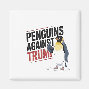 Imã Pinguins contra Trump Anti-Trump EUA