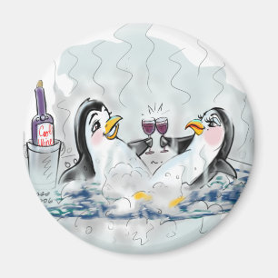 Imã Pinguins da banheira de hidromassagem!
