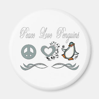 Imã Pinguins de Paz e Amor