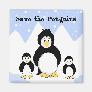 Imã Pinguins em Perigo