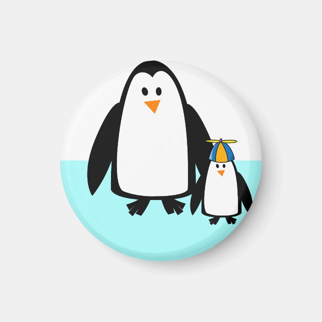 Imã Pinguins, Natureza, Animais (Frente)