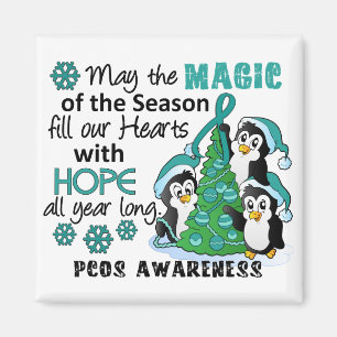 Imã Pinguins PCOS do Natal
