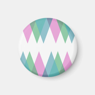 Imã Pink and green triangles