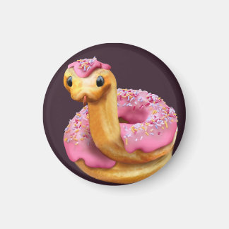 Imã Pink Donut Snake