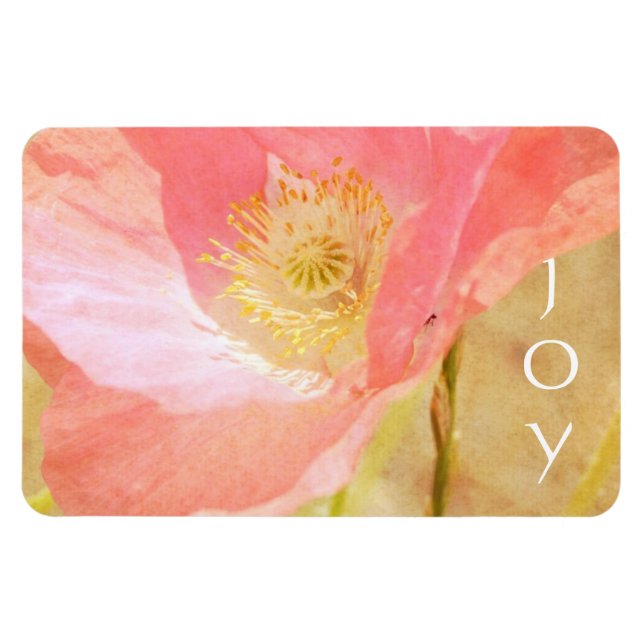 Ímã Pink-Islândia Poppy Joy Magnet (Horizontal)