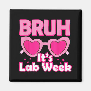 Imã Pink Lab Week 2024 Medical Lab Science Lab Tech Te