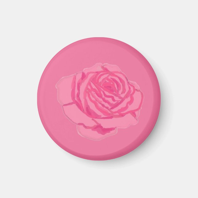 Imã Pink rose (Frente)