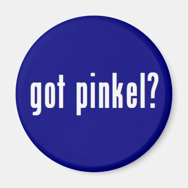 IMÃ PINKEL MAGNET - AZUL (Frente)