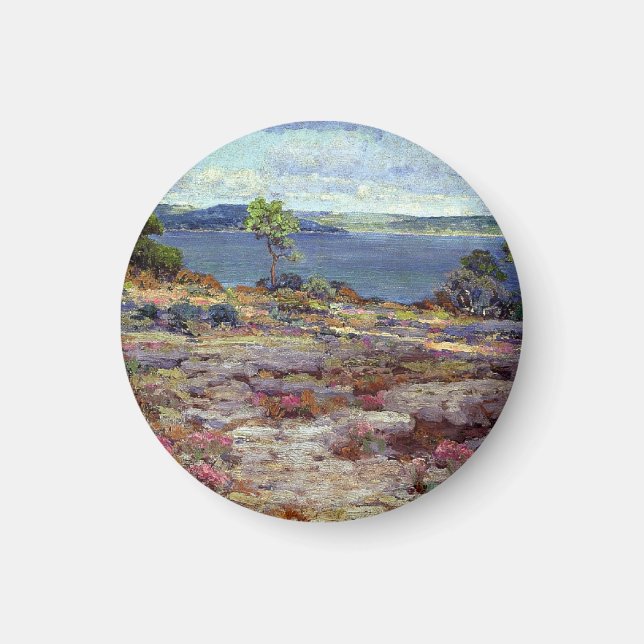 Imã Pinks de montanha em Bloom, (Frente)