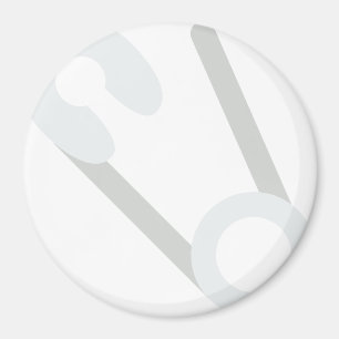 Imã pino de segurança aberto