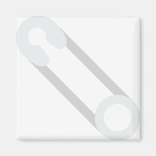 Imã pino de segurança fechado