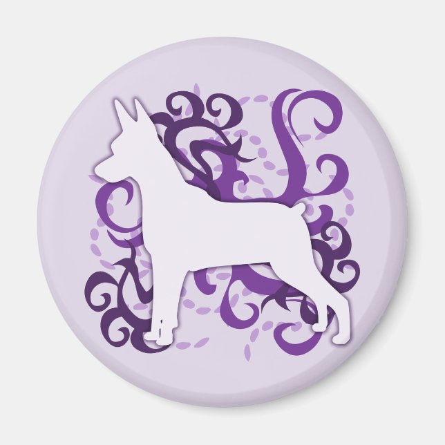 Imã Pino Min Roxo (Frente)