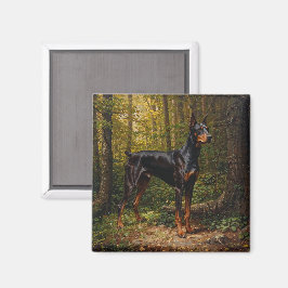 Imã Pinscher Dobermann