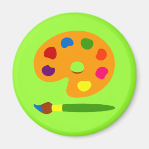 Imã Pinte a arte da paleta