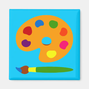 Imã Pinte a arte da paleta