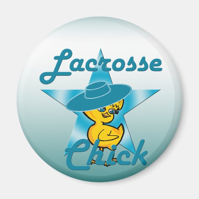 Imã Pintinho 7 de Lacrosse (Frente)