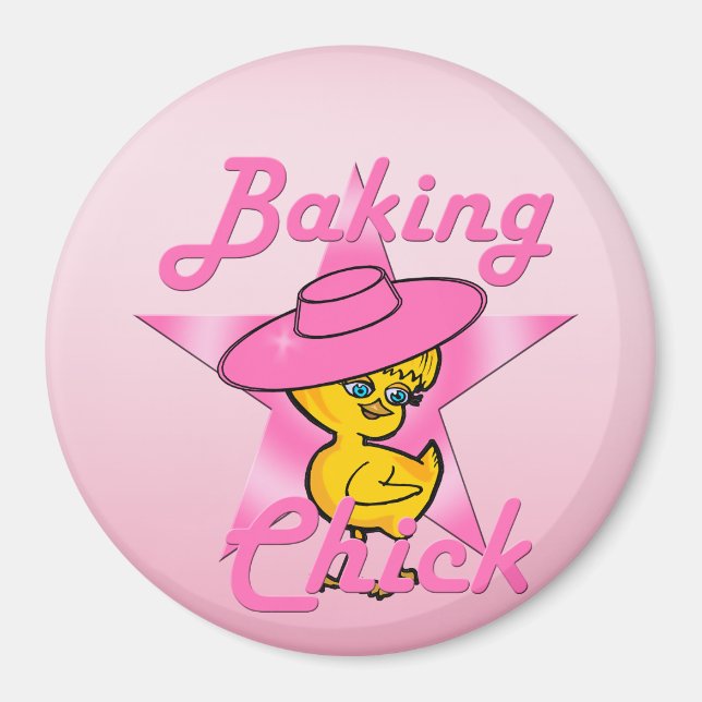 Imã Pintinho Baking nº 8 (Frente)