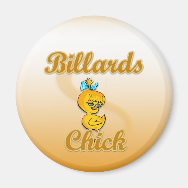 Imã Pintinho Billiards (Frente)