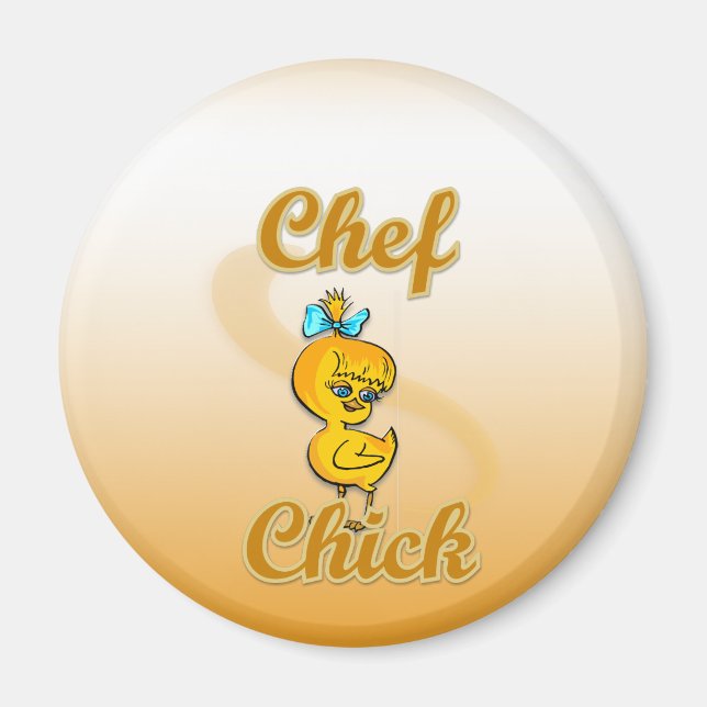 Imã Pintinho Chef (Frente)