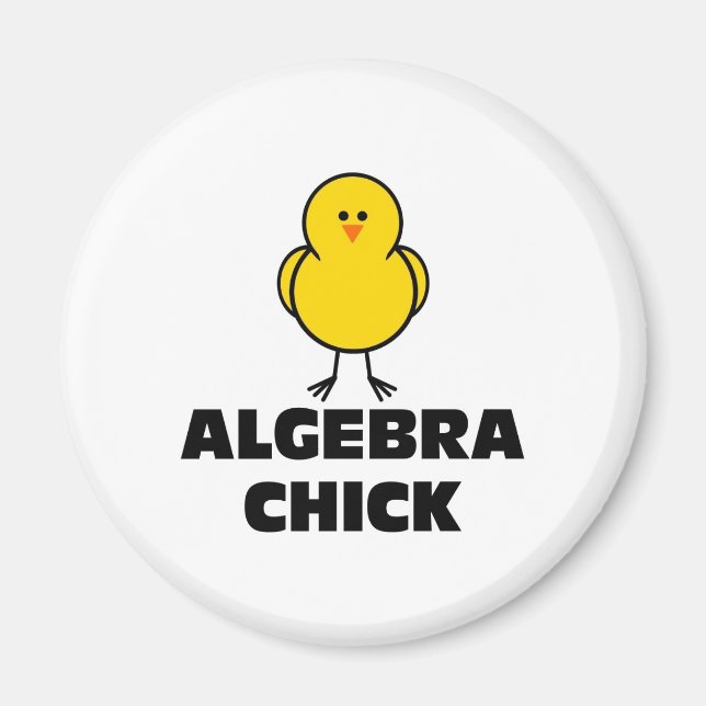 Imã Pintinho de álgebra (Frente)