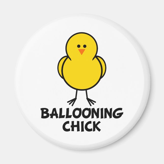 Imã Pintinho de Balonagem (Frente)