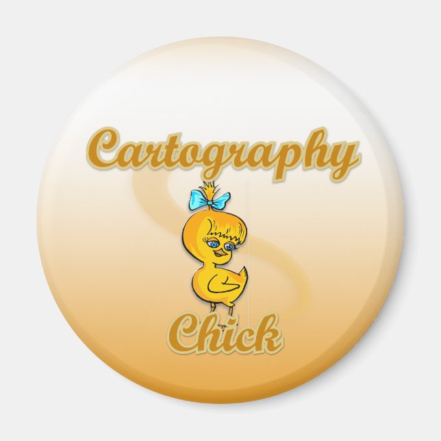 Imã Pintinho de cartografia (Frente)