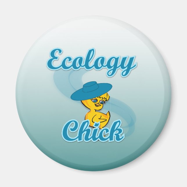 Imã Pintinho de Ecologia nº 3 (Frente)