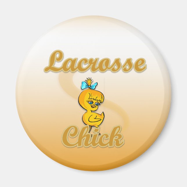 Imã Pintinho de Lacrosse (Frente)