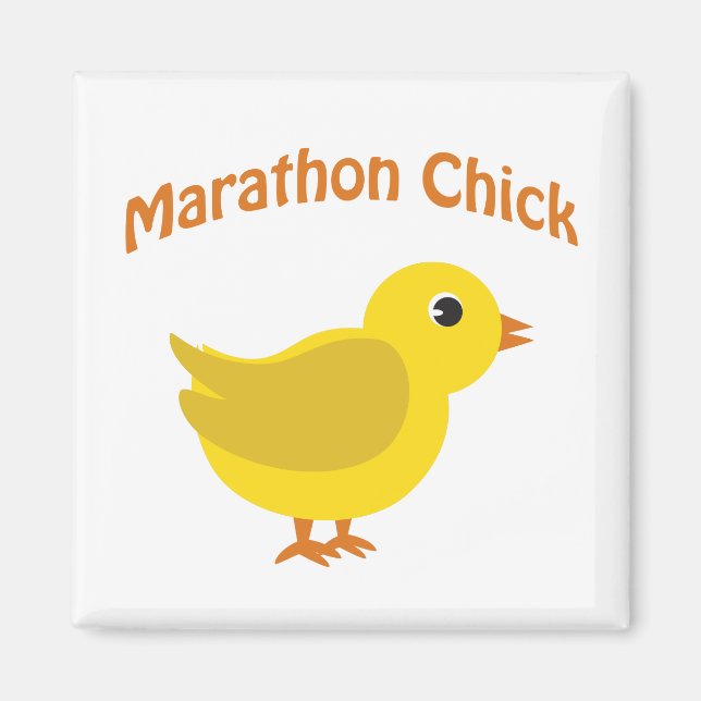 Imã Pintinho de maratona (Frente)
