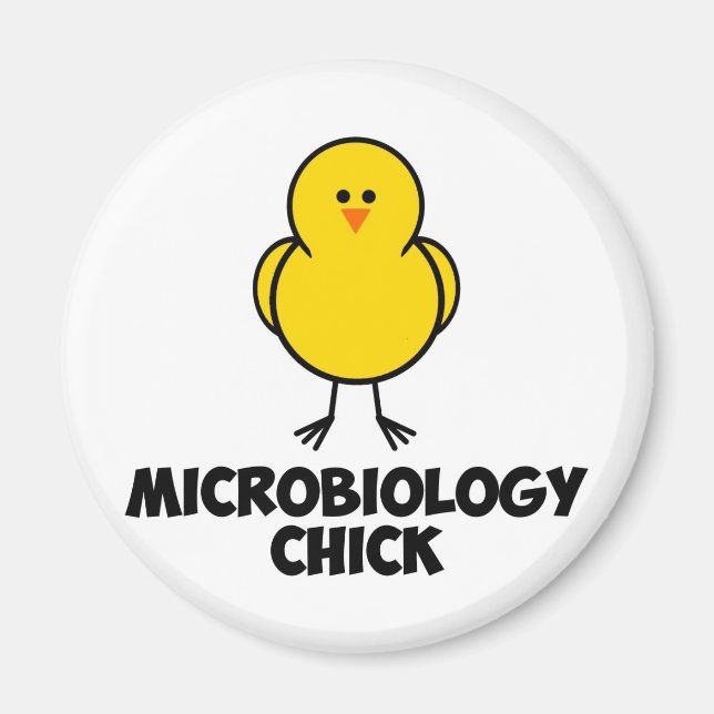 Imã Pintinho de microbiologia (Frente)