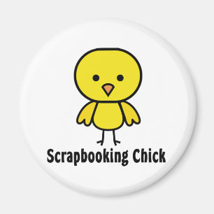 Imã Pintinho de Scrapbooking