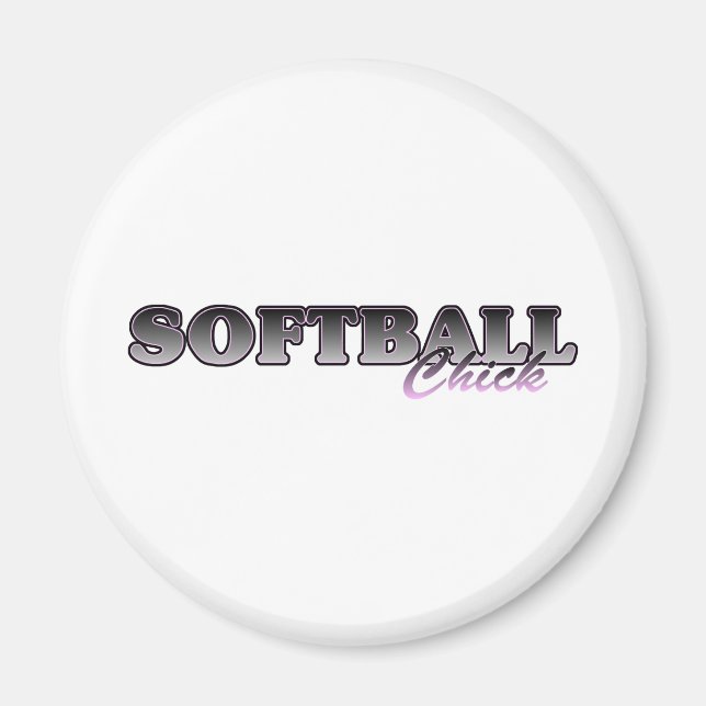 Imã Pintinho de Softball (Frente)