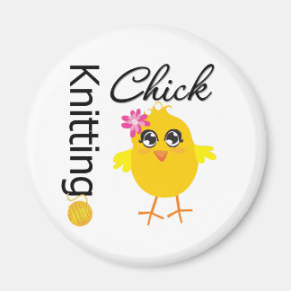 Imã Pintinho de tricô