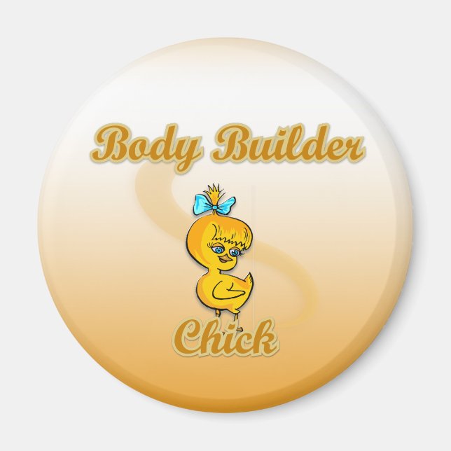 Imã Pintinho do Body Builder (Frente)