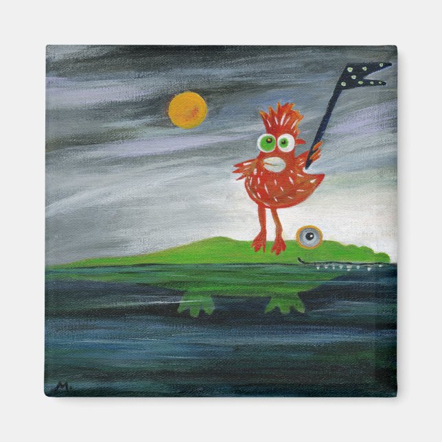 Imã Pintinho e Crock (Frente)