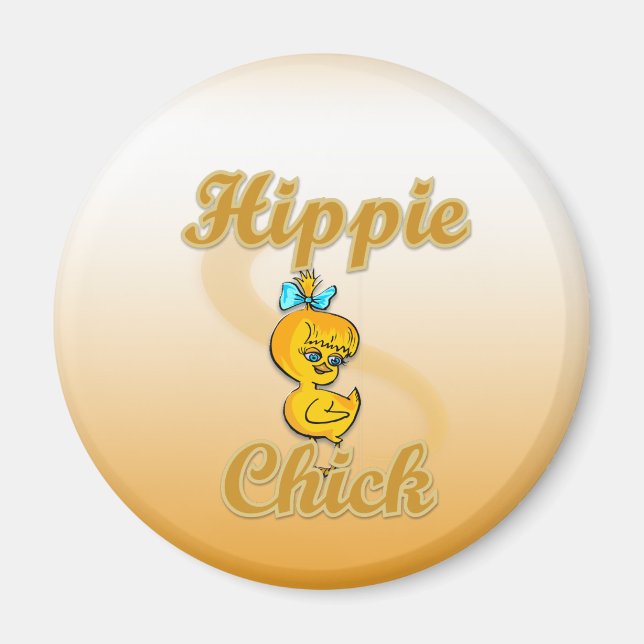 Imã Pintinho Hippie (Frente)