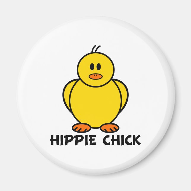 Imã Pintinho Hippie (Frente)