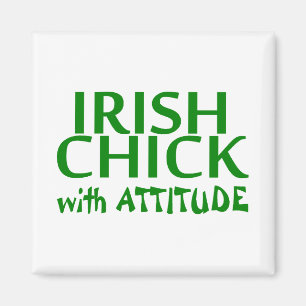Imã Pintinho irlandês com atitude