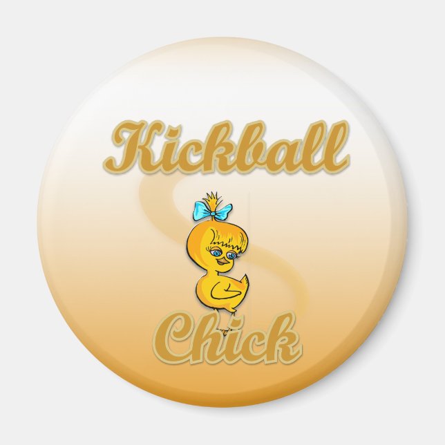Imã Pintinho Kickball (Frente)