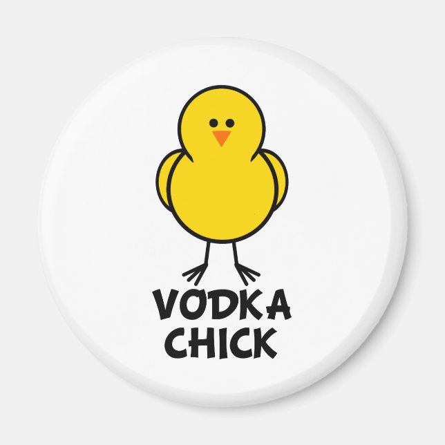 Imã Pintinho Vodka (Frente)