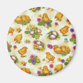 Imã Pintinhos e Ovos de Páscoa