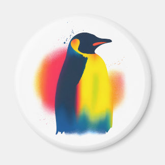 Imã Pintor de pulverização colorida Pintor Pinguim, Si