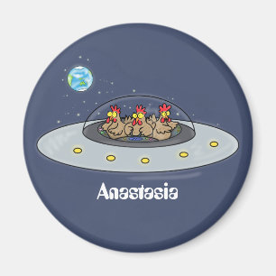 Imã Pintos engraçados na ilustração de desenhos ani