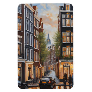 Ímã pintura a óleo de Amsterdã