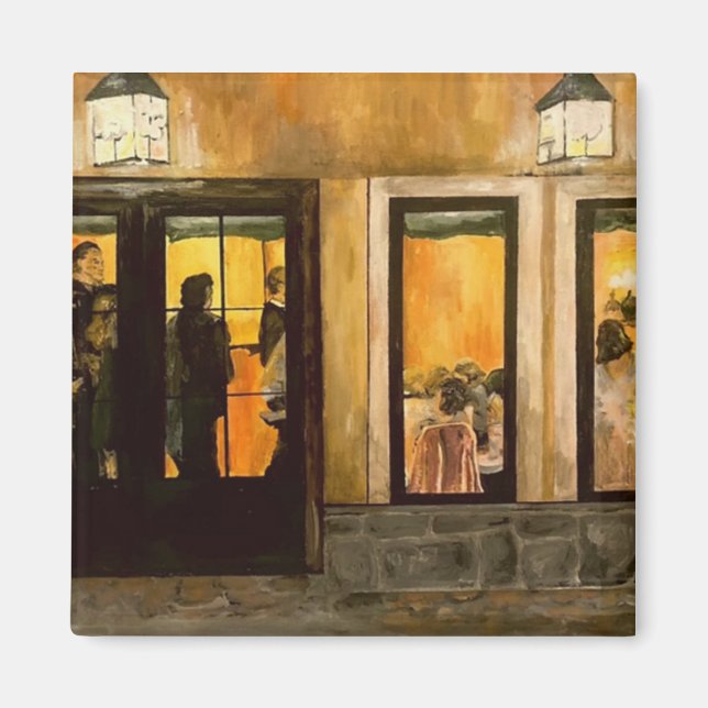 Imã Pintura "A Villa Grande, Gervasi's Ohio" (Frente)