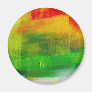 Imã pintura abstrato