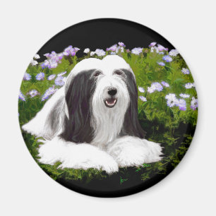 Imã Pintura Collie com Manteiga - Arte Cachorra Origin